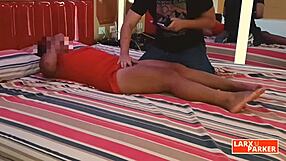 Can You Imagine Giving Chubby Brunette Alejandra a Full-Body Massage in Casting