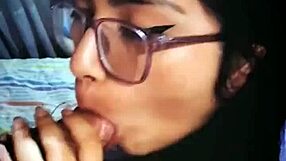 Extreme Blowjob Leading to Cum All Over Her Long Hair