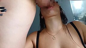 Can You Believe I Got My Hot Neighbor To Suck My Dick And Cum In Her Mouth?