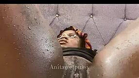 อนิต้า หีแฉะหลังโดนเย็ดกลางแจ้งกับสาวดำร่างโป๊เปลือยโฮมเมดพีโอวี