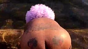 Watch Hazelnutxxx Shaking That Wild Azz In Da Wild!