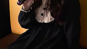 Can this asian babe handle the remote vibrator date until her tight pussy drips wet?