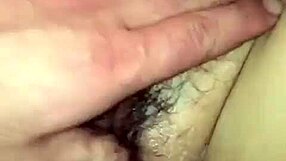 This chubby amateur girl with huge saggy boobs gets fucked close up until she orgasms