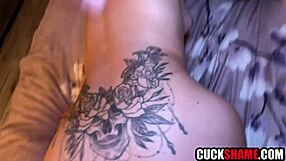 omg, watch this cuck wife sharing her husband with her hot bff in wild ffm action 😏