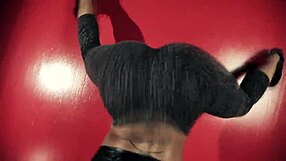 Ebony Ass Shaking And Twerking In Ripped Clothes