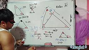 this nerdy asian student in the bedroom hints at sexual math lessons to calculate your intimate area x