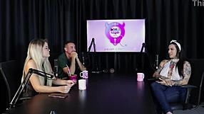 She loves giving sloppy blowjobs, experienced reverse gangbang, fulfilled nearly all fetishes, and adores role reversal—Lexi Mallet in sheer red