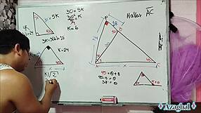 this nerdy asian student in the bedroom hints at sexual math lessons to calculate your intimate area x
