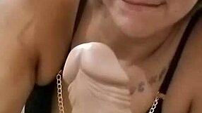 Amateur Latina Masturbates Solo In Fetish Scene