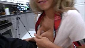 Blonde russian exchange student briana moon feels intense pleasure as big dick tutor rips clothes and fucks her wet pussy roughly in pov during lesson