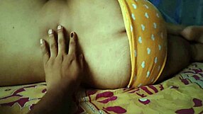 my wife in period - cuckold hubby filmng her sleepin wife