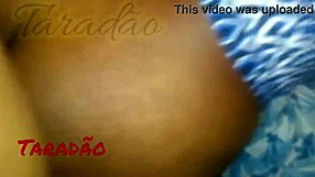 That ebony bbw gave deepthroat blowjob with cumshot in homemade lingerie session