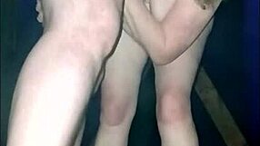 In this scene, Mistress Kantalis chains and spanks her slave Ebed in a French femdom session