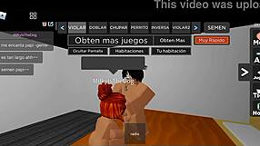 Me Follo a una Puta en Roblox con Anal Assfucking y Sexo Duro