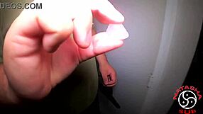 blonde brazilian femdom mary redqueen dominates with spanking session leading to intense orgasm