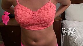 Cadence lux gives blowjob and swallows cum in her first porn casting interview