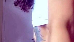 Hot Brazilian brunette with natural breasts asks you to cum for her now