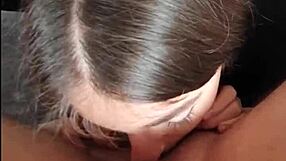 Submissive Teen 18+ Slut Gives Pov Rimjob but Loves Deepthroat Blowjob and Handjob More