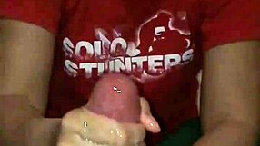 What Happens When a Monster Cock Strokes Out a Huge Cumshot Load in Suggestive Style