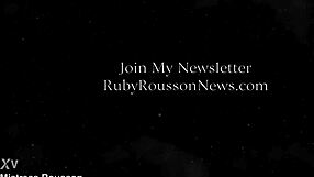 Dominant Goddess Instructs Ass Worship and Jerk Off in Leather Fetish Scene