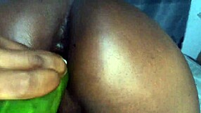 the cucumber was unable to go in despite all efforts