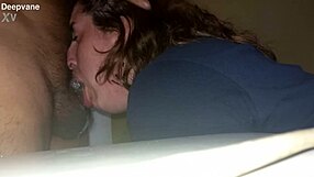 she loves dick in throat so much her blonde girlfriend deepthroats it while wearing panties and thong