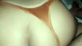 Hermanastra accidentally enters wrong hole for first anal sex with big cock deepthroat and cum on ass in homemade pov ride