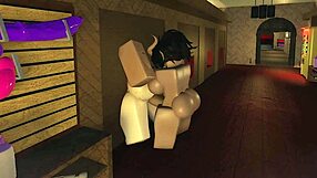I get dominated by futa cock as roblox girl.