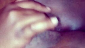 Oh wow, this is my first solo act showing off my chubby black body with close-up fingering in pov style