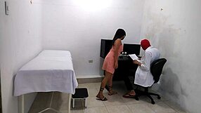 Perverted Doctor Masturbates Intensely After Treating Cute Patient In Hospital Roleplay With Kinky Fetish Elements