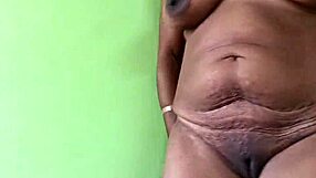 Mature Sibani Masturbates Hairy Pussy To Squirting Creampie