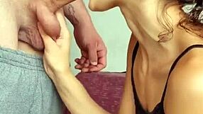 Argentine Beauty Sucks Big Cock Like A Pro With Deepthroat And Cum In Mouth