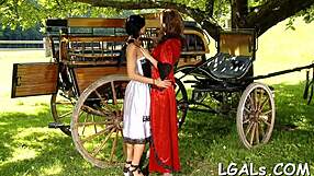 Three hot lesbian girls lick pussies and asses well