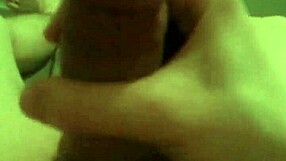 Stroking cock fast out of sheer boredom until massive cumshot explodes!