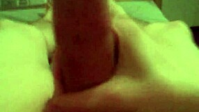 Stroking cock fast out of sheer boredom until massive cumshot explodes!