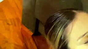 Backstage Of Tremendous Sloppy Blowjob And Facial Cumshot With Lady Knoxtar