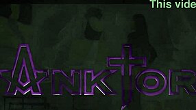 Oh man, check out this inked busty girl stripping and masturbating to orgasm in a wild dance. She's got those big natural tits bouncing!