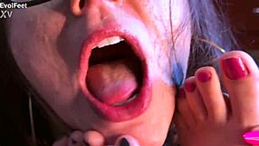 Mean Bitches Dominate In Foot Fetish Threesome With Choking Gagging And Toe Sucking