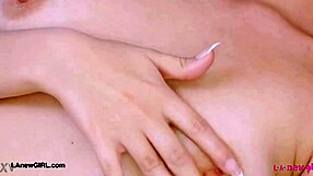 Sweet Teen 18+ Brunette Strips For Sexy Photoshoot Reveal!