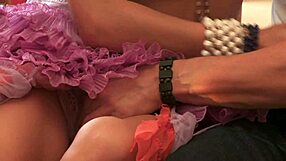 Oh man, Dylan Rider in this wild foursome with big-titted blondes riding hard.