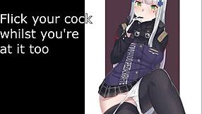 oh man i love this hk416 joi with assplay and cei leading to a ruined orgasm in anime femdom style