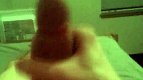 Stroking cock fast out of sheer boredom until massive cumshot explodes!