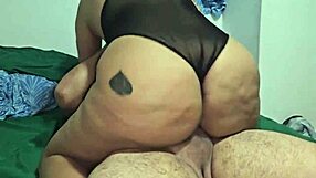 omg this qos hotwife sucks and rides her lover's huge cock while cuck husband watches and films her moaning and swallowing cum 😈