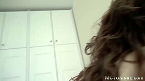 Huge tits real amateur girlfriend receives passionate oral creampie in missionary position