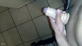 Who Knew A Pocket Pussy Could Handle Such A Massive Latina Monster Cock In Solo Play?