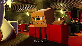 I slipped into the rabbit hole for a special roleplay session, where the curvy teen with big tits took control in POV, leading to a massive creampie finish.