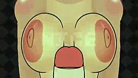 i get so turned on banging this futanari shemale with big tits in a wild group session using toys and titty fucks until we all cum