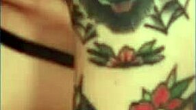 an 18 year old emo student dressed in goth lingerie gets roughly fucked by her old teacher in a taboo roleplay