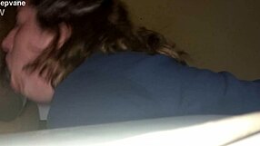 she loves dick in throat so much her blonde girlfriend deepthroats it while wearing panties and thong