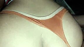 Hermanastra accidentally enters wrong hole for first anal sex with big cock deepthroat and cum on ass in homemade pov ride